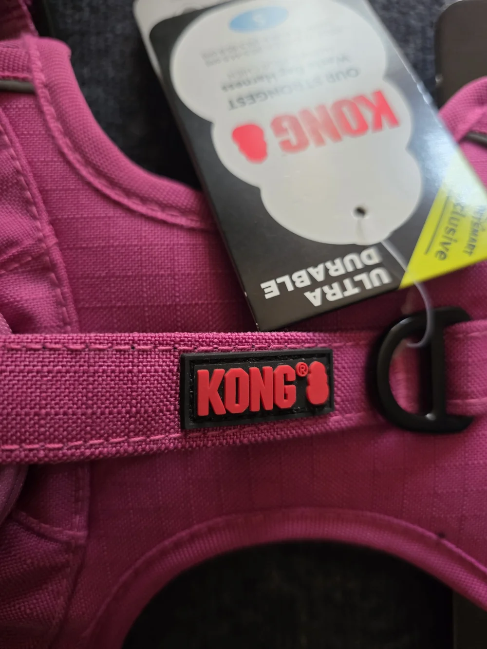 KONG Pink Waste Bag Dog Harness - Small Nwt
